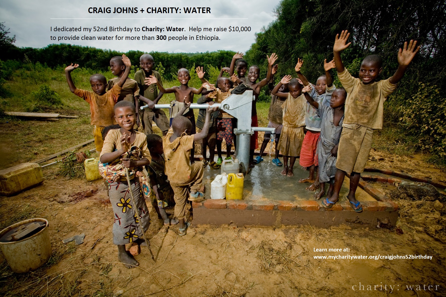 Craig Johns Charity Water